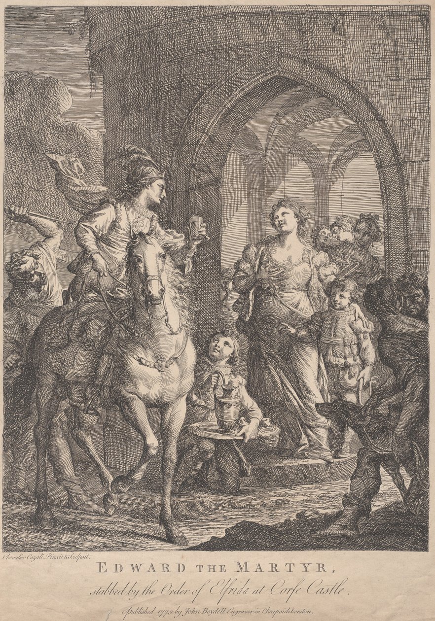 Edward Martyren, 1773. af Andrea Casali