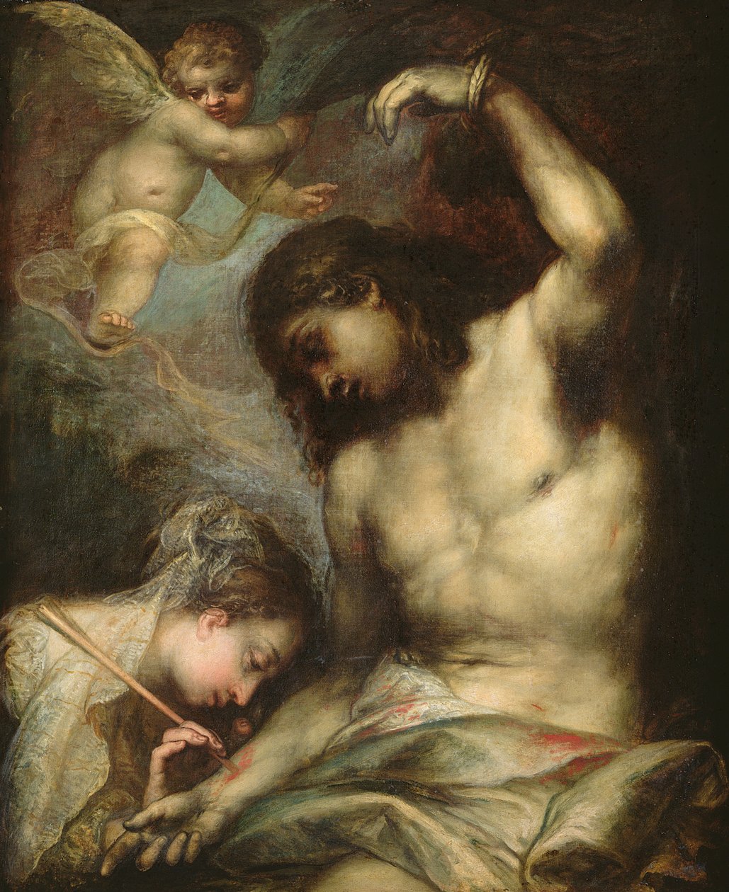 Sankt Sebastian af Andrea Celesti