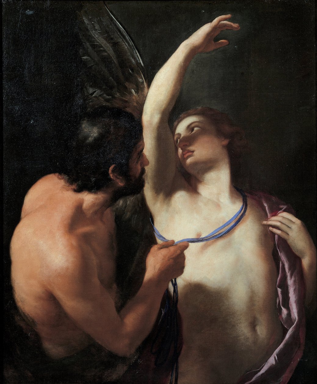 Daedalus og Ikaros, ca. 1645 af Andrea Sacchi