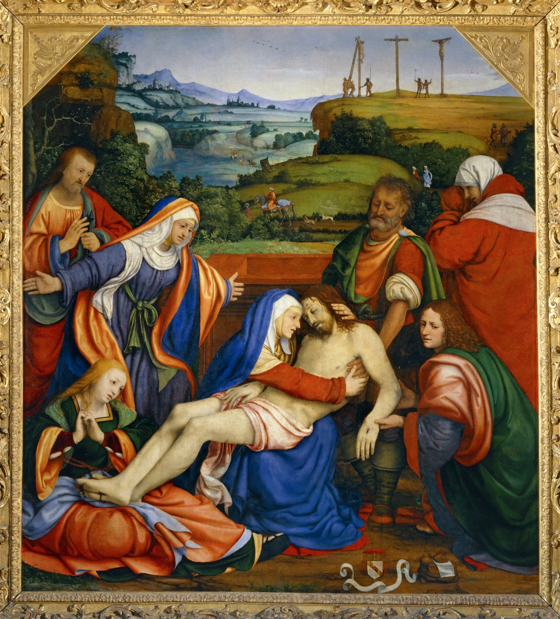 Pieta ... af Andrea Solario