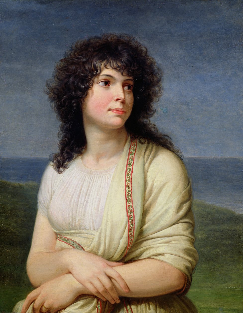 Madame Hamelin (1776-1851) af Andrea the Elder Appiani