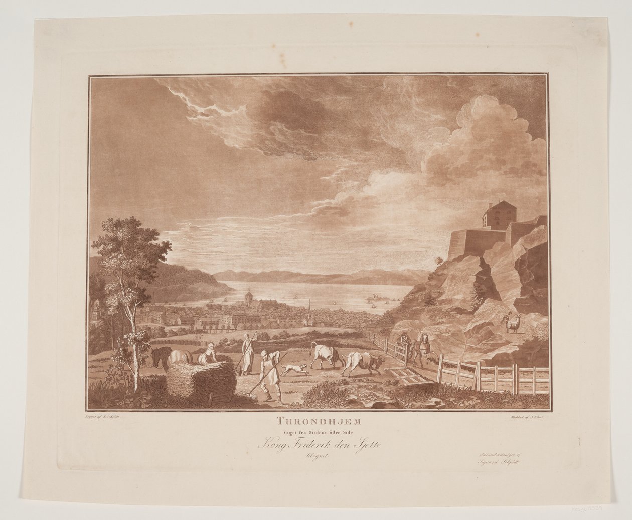 Trondheim af Andreas Flint