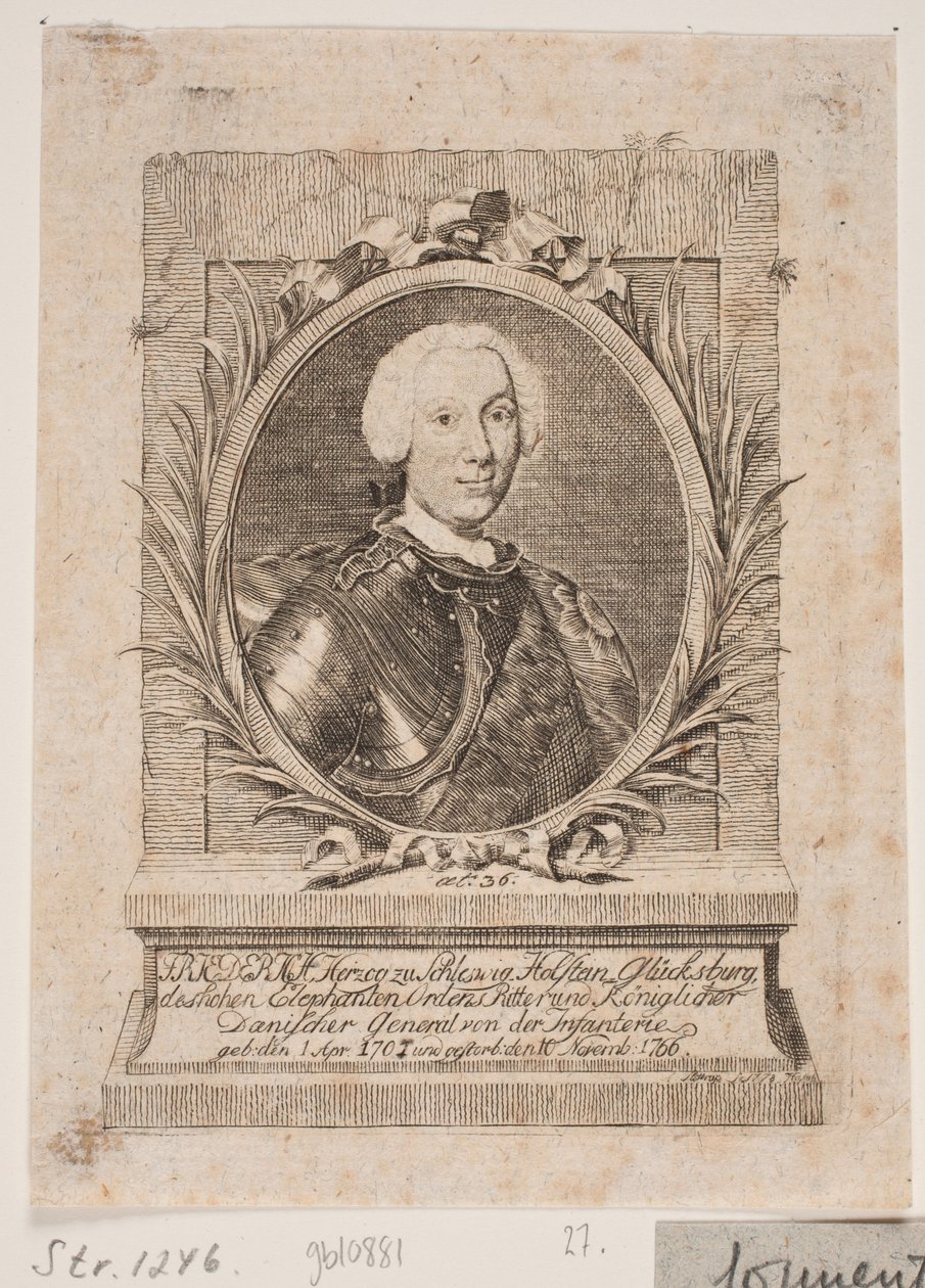 Hertug Frederik af Lyksburg af Andreas Støttrup