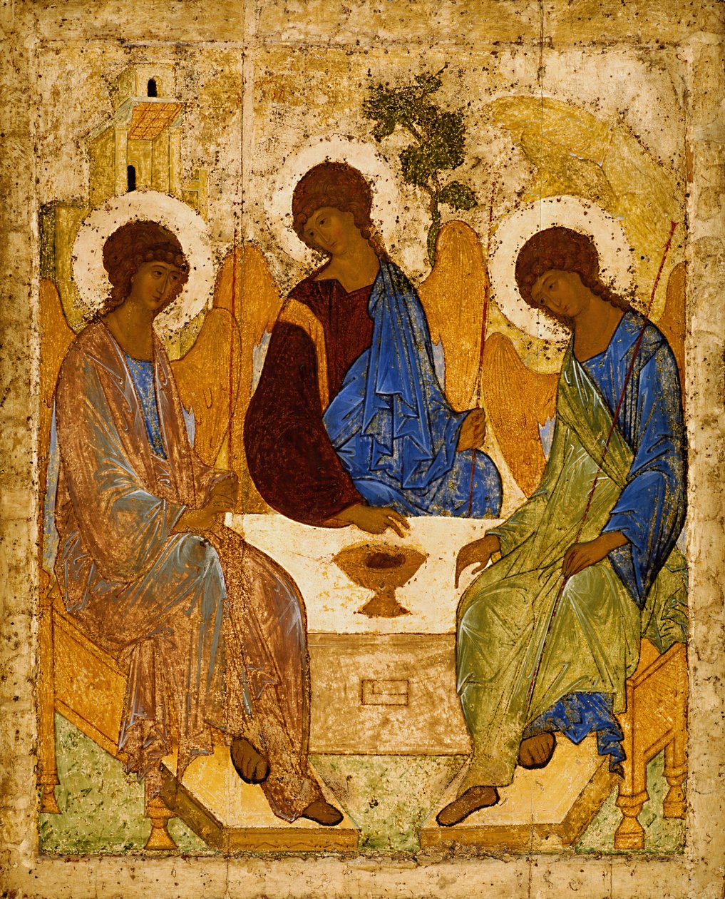 Hellige Treenighed (Troitsa) af Andrei Rublev