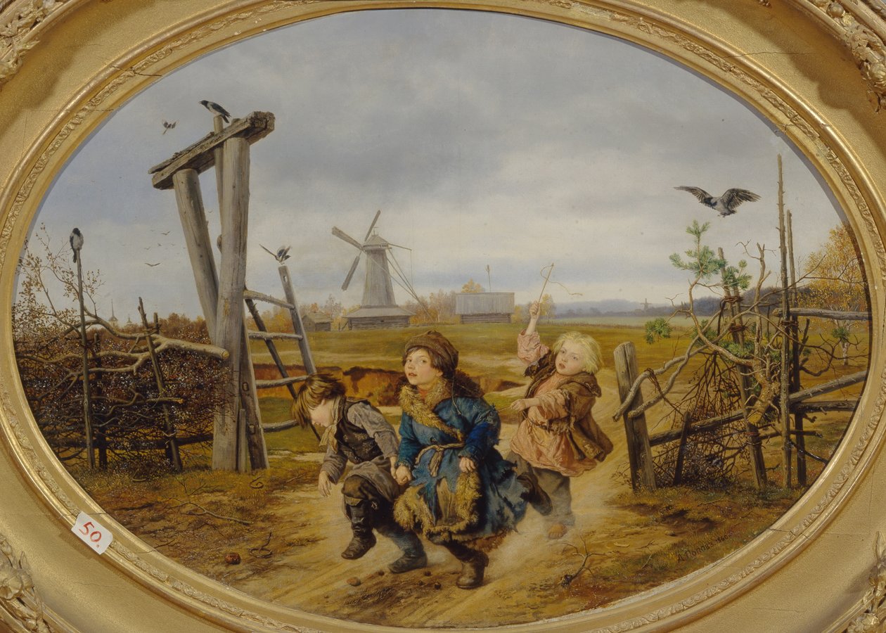 Trojka, 1860 af Andrei Andreyevich Popov