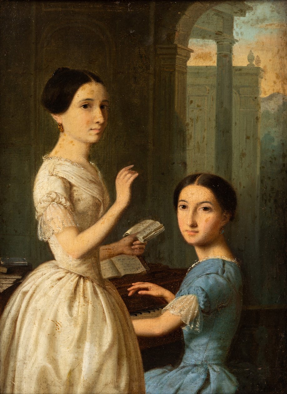 Maria og Ekaterina Novoseltseva. af Andrei Belloli