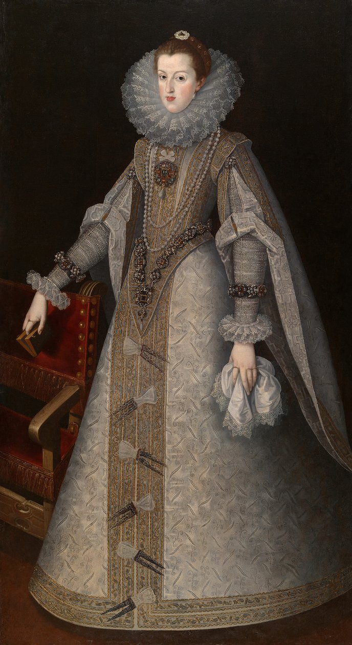 Dronning Margaret af Spanien, ca. 1610. af Andres Lopez Polanco