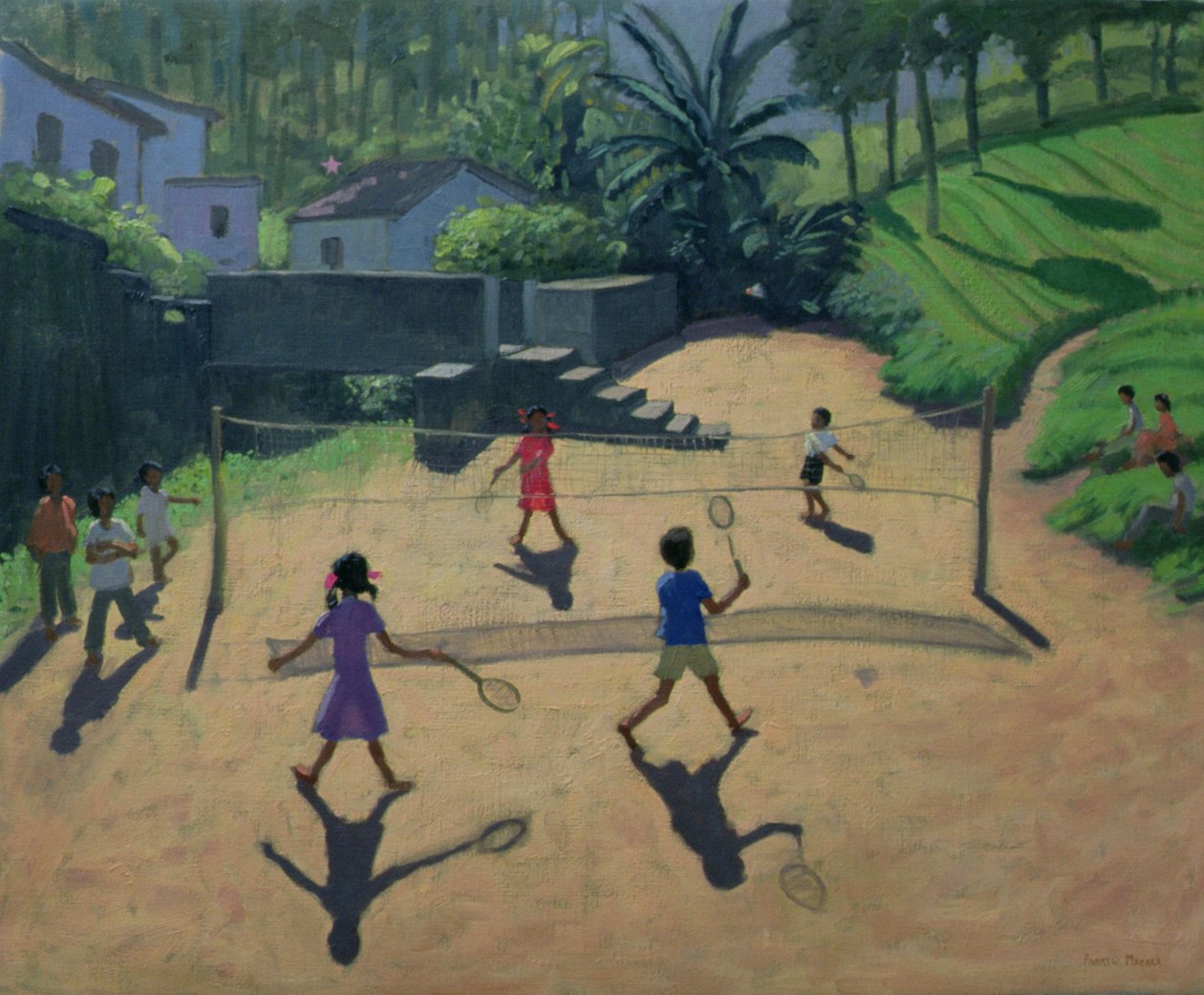 Badminton, Coonoor, Indien af Andrew Macara