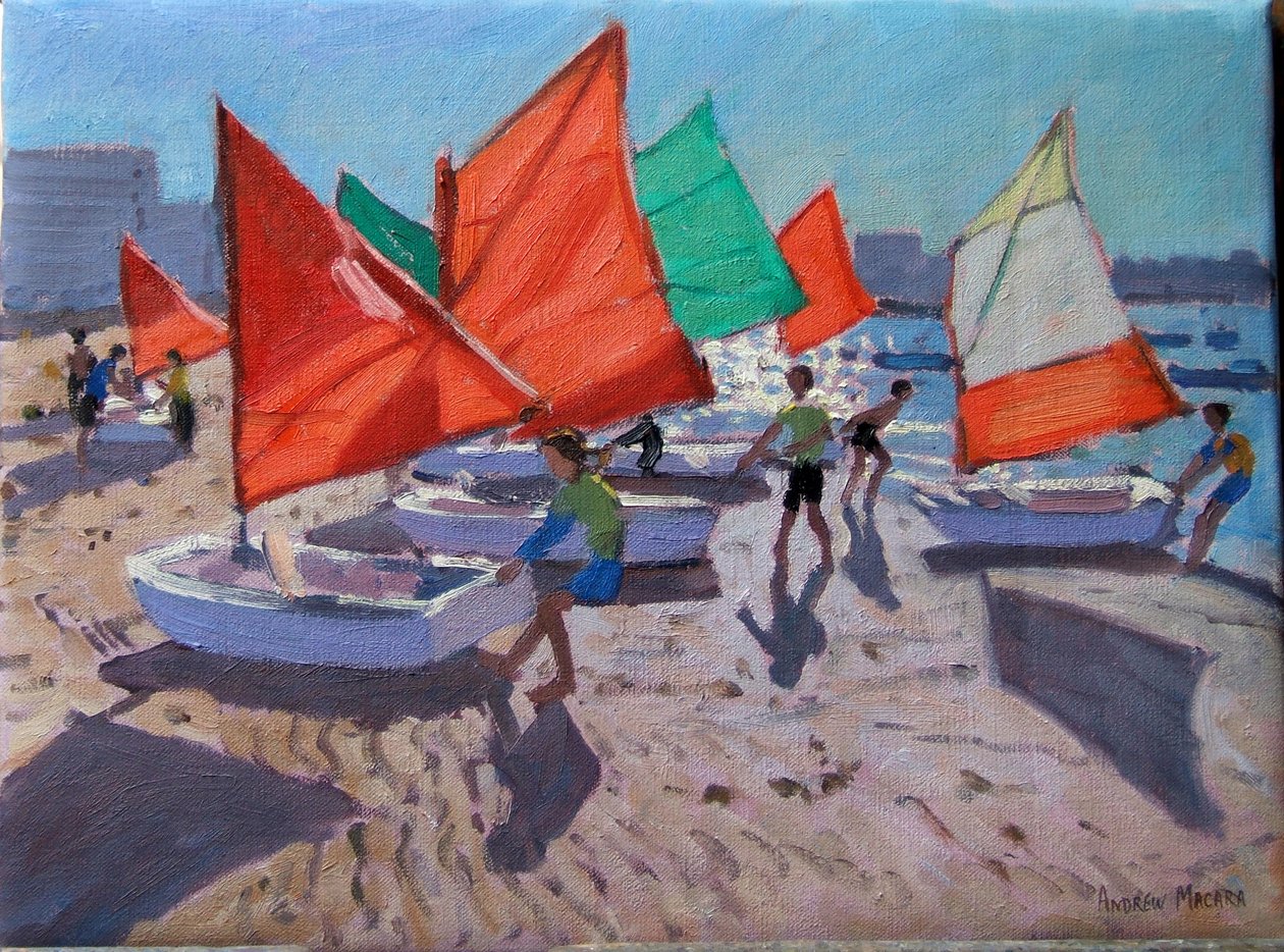 Red Sails, Royan, Frankrig af Andrew Macara