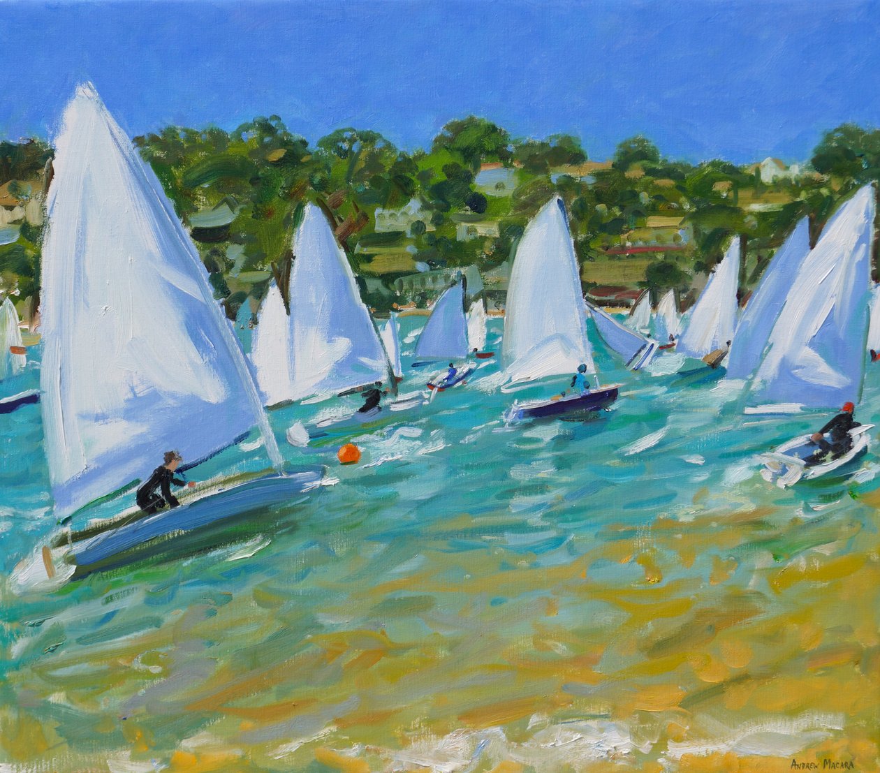 Sejlbådsløb af Andrew Macara