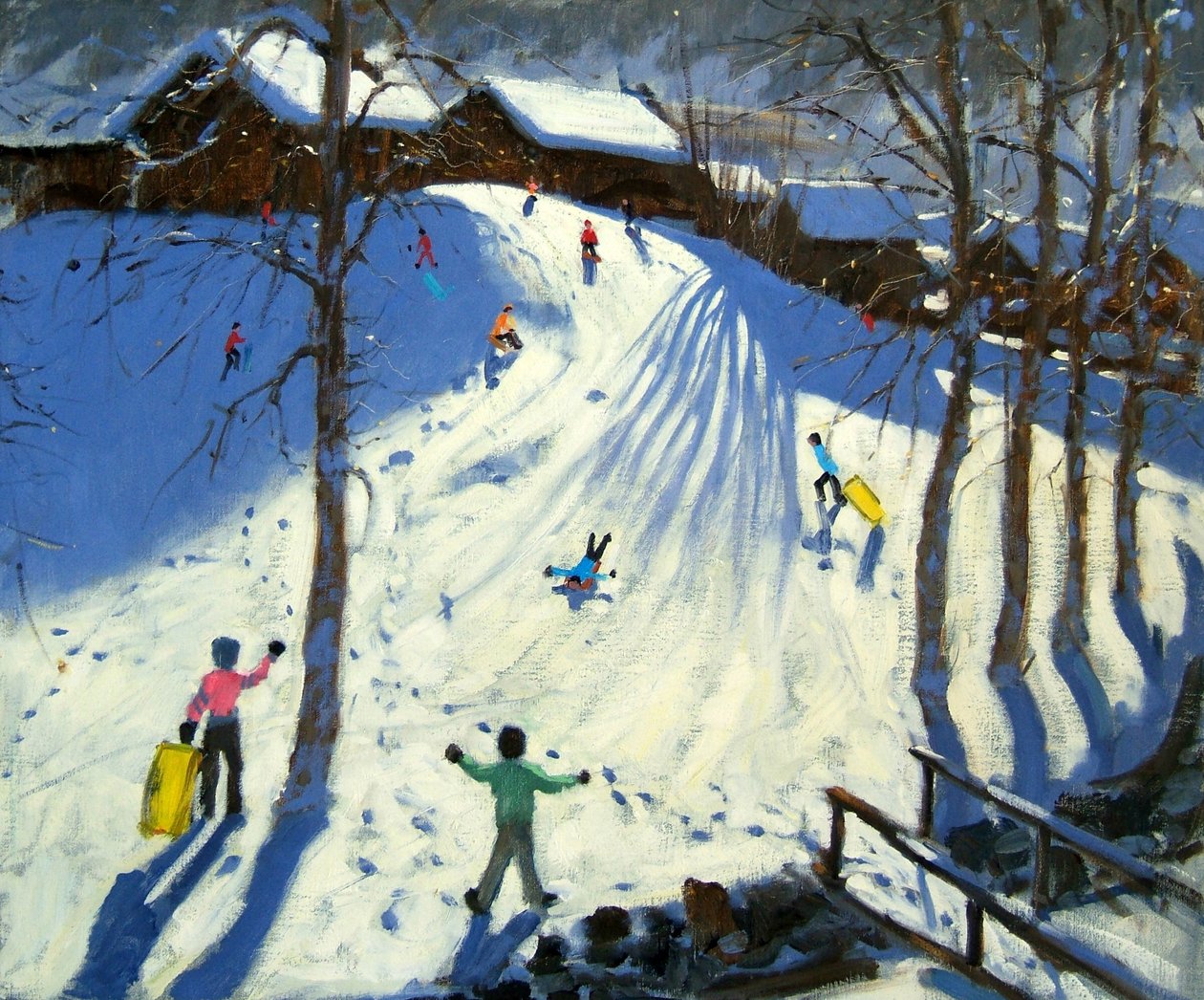 Fodgængerbroen, Morzine af Andrew Macara