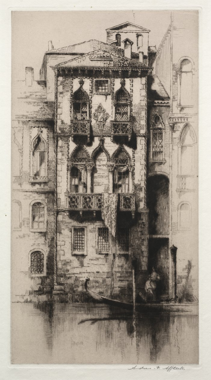 Contanni Palace, Venedig af Andrew F. Affleck