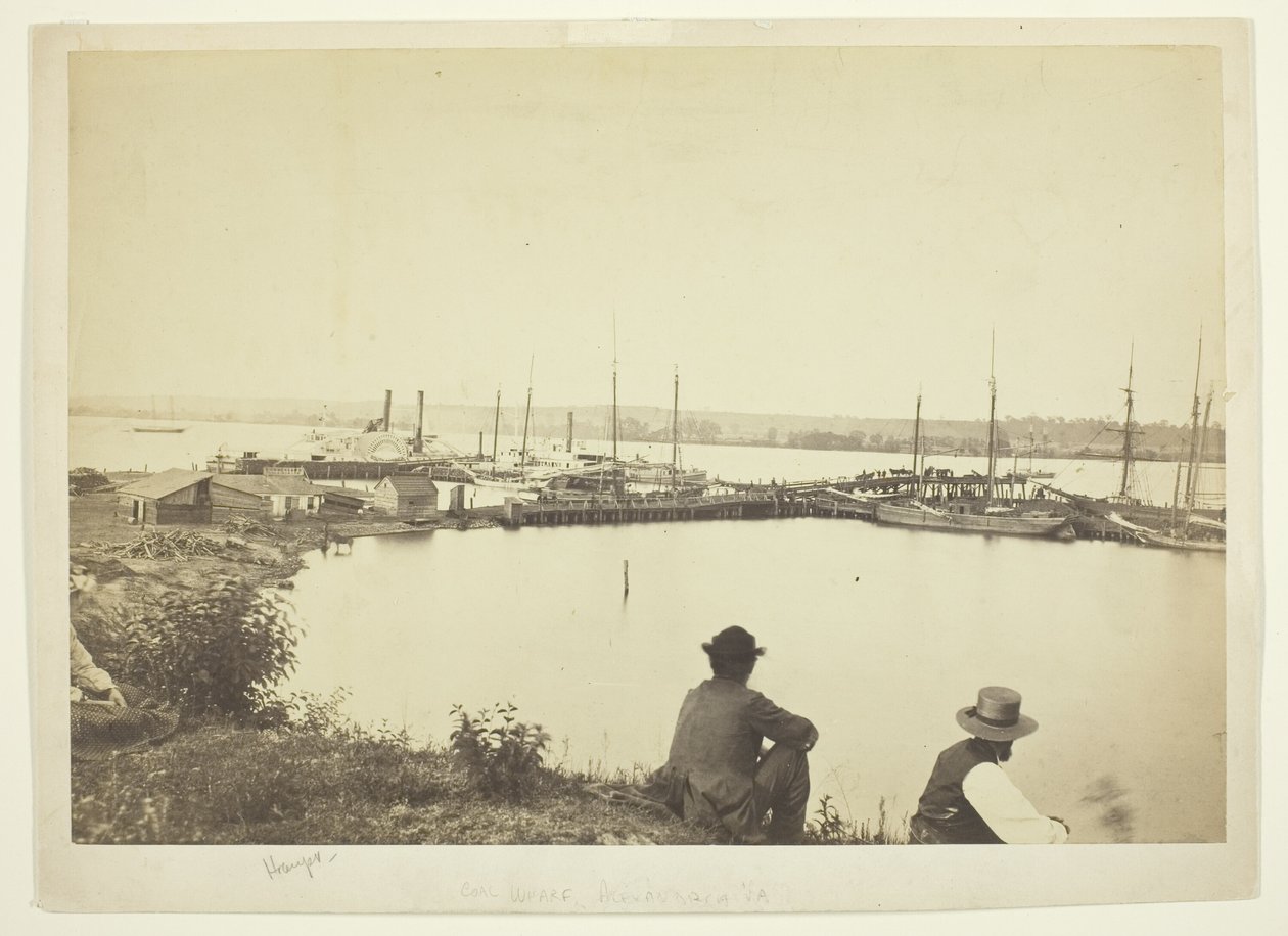 Coal Wharf, Alexandria, Virginia af Andrew Joseph Russell