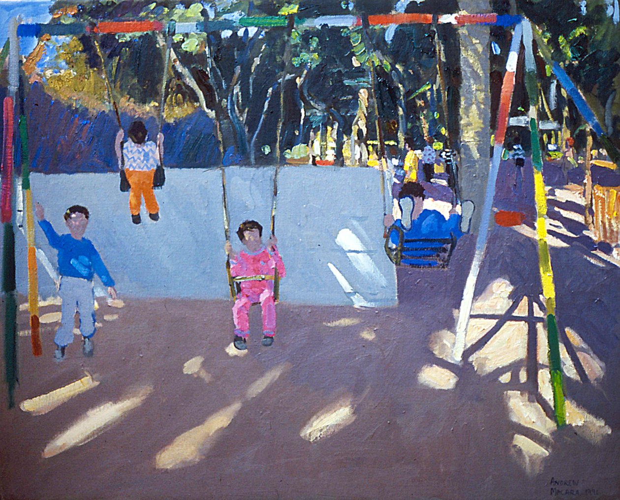 Børn der swinger, 1996 af Andrew Macara