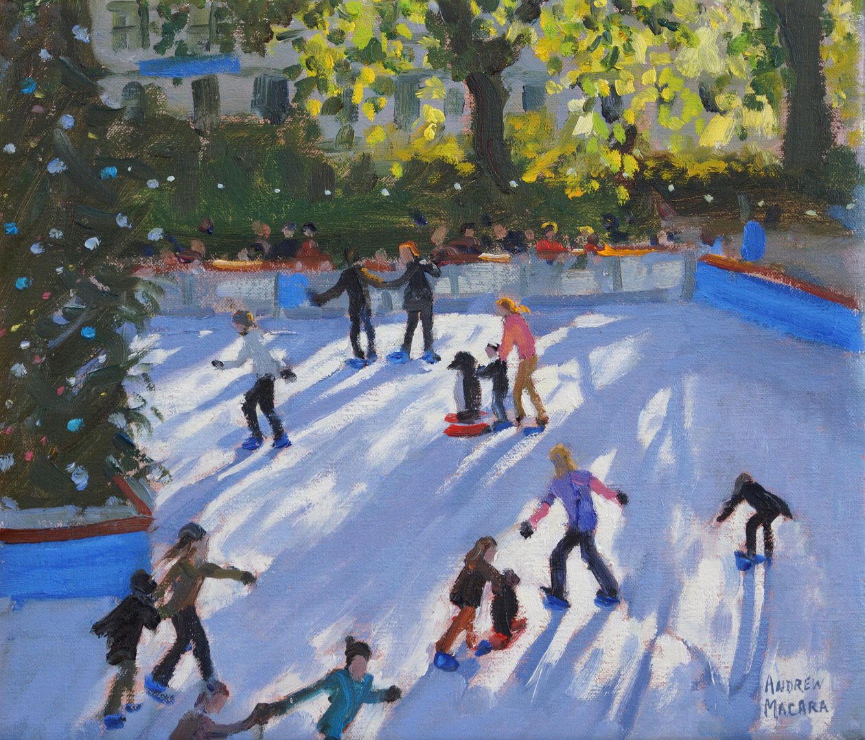 Skøjteløb, Naturhistorisk Museum, 2014 af Andrew Macara