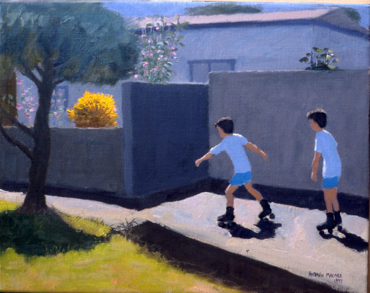 Rulleskøjteløbere af Andrew Macara