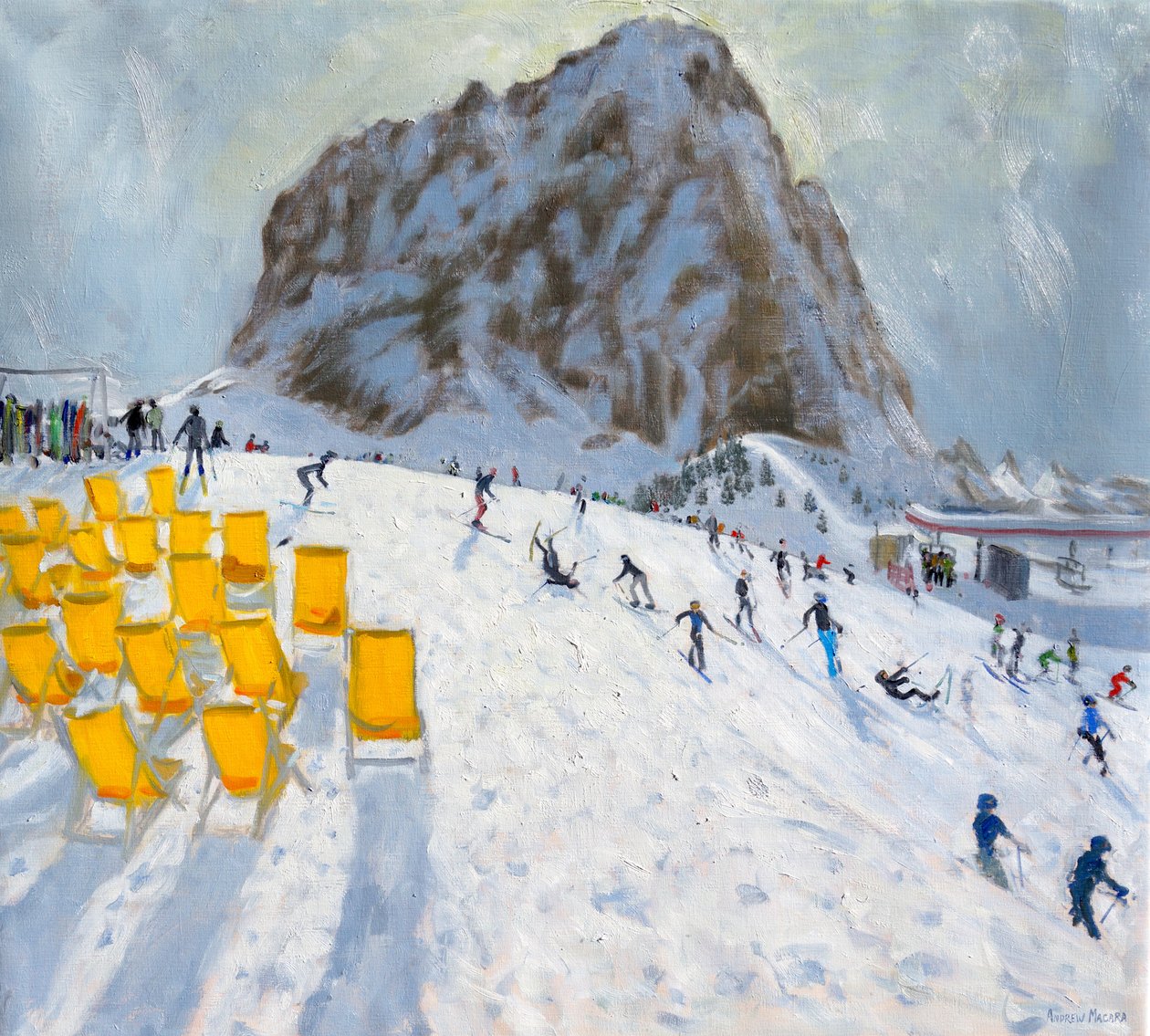 Selva Val Gardena, Italien, af Andrew Macara