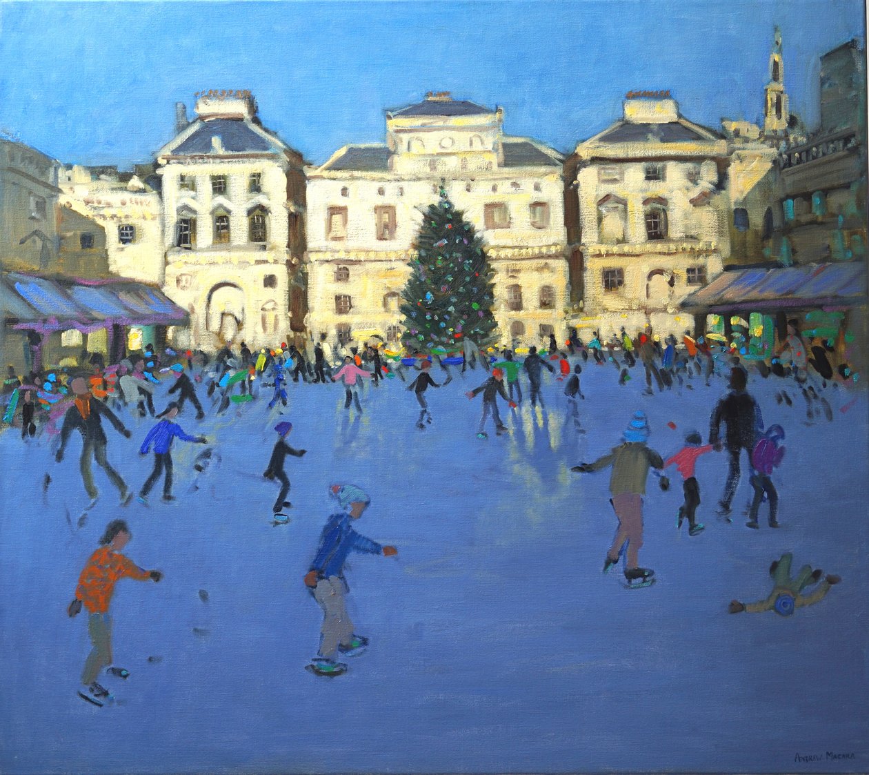 Skaters, Somerset House, 2012 af Andrew Macara