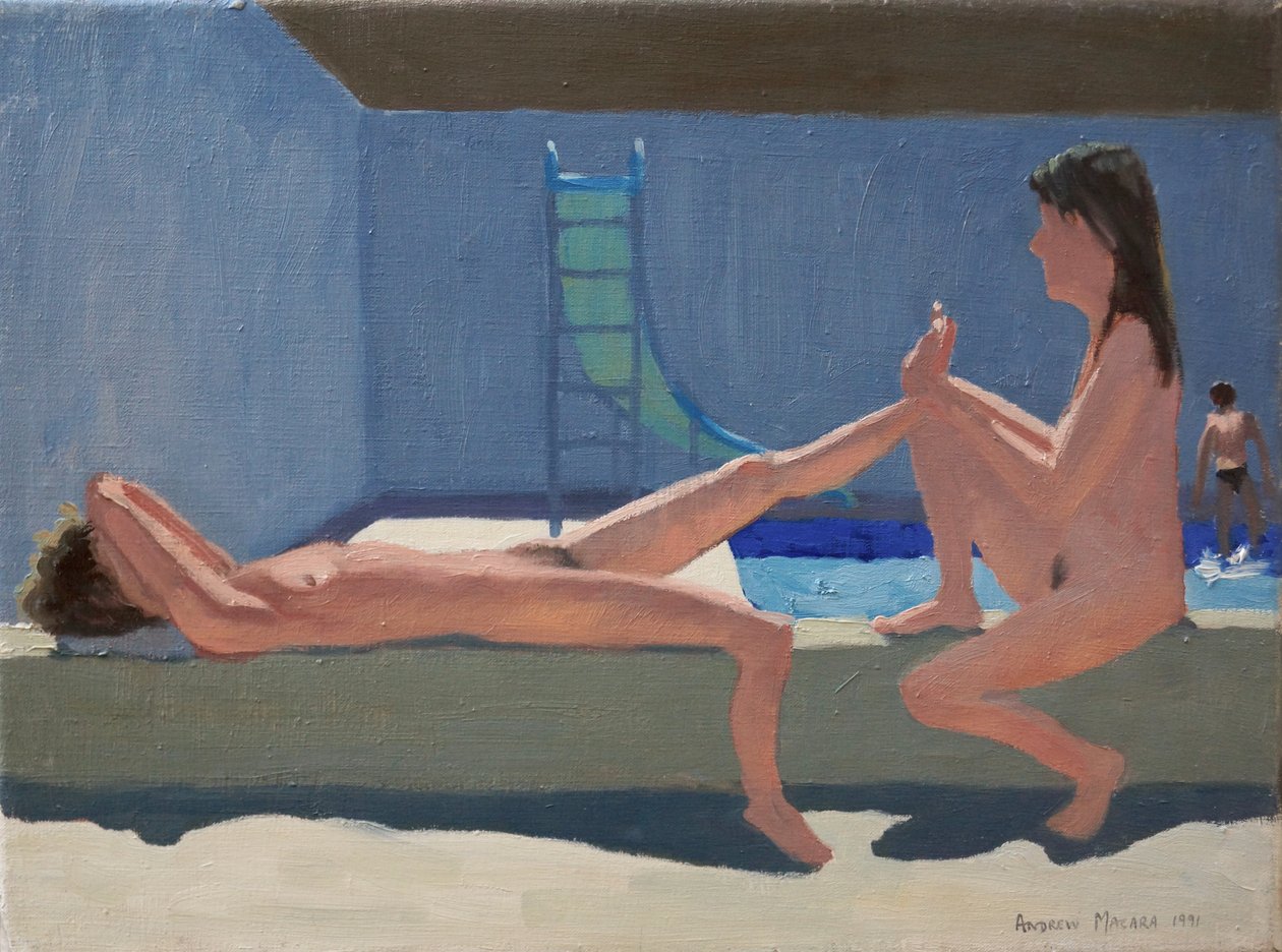 Pedicure,1991, af Andrew Macara