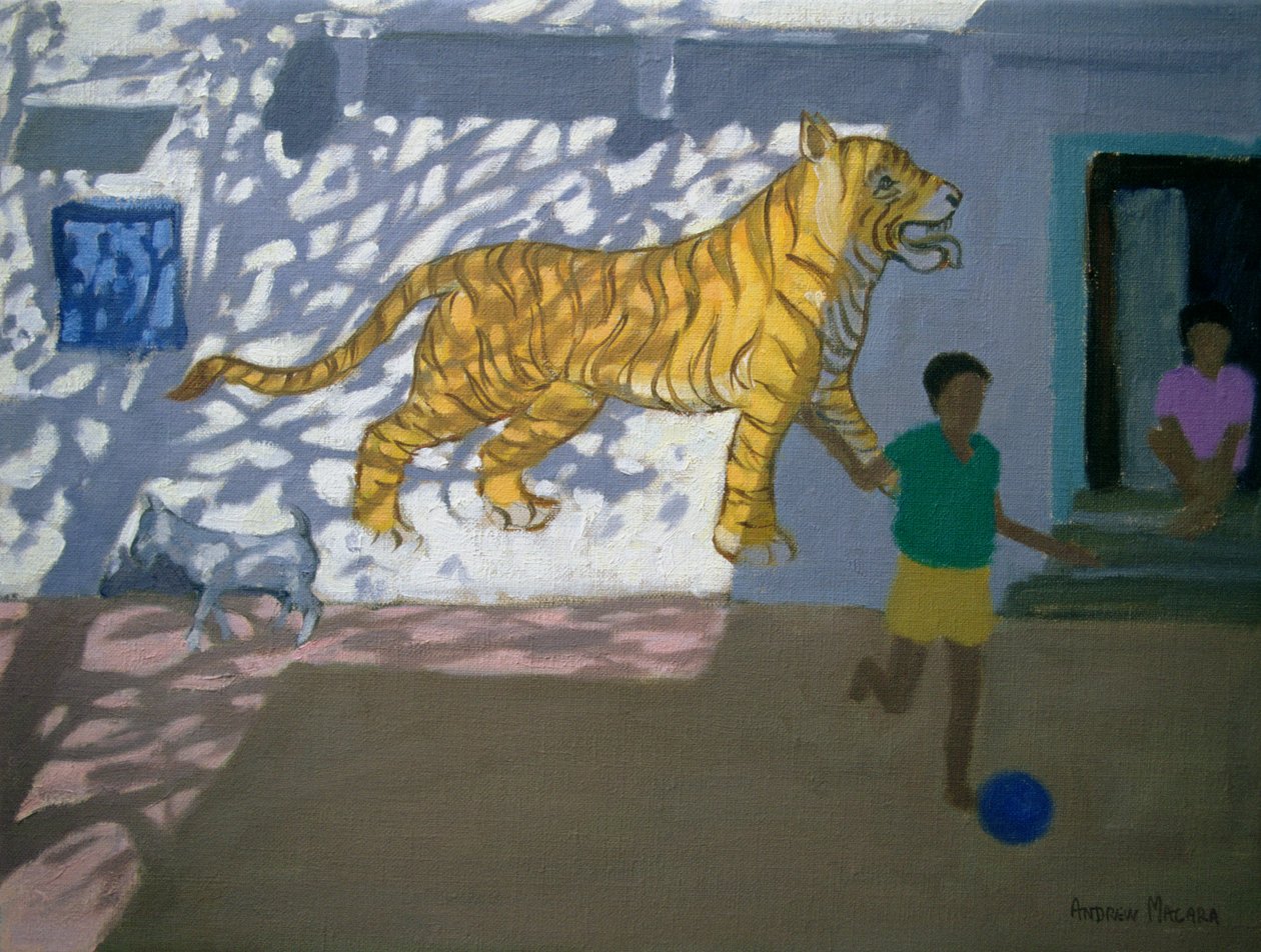 Tiger, Indien af Andrew Macara