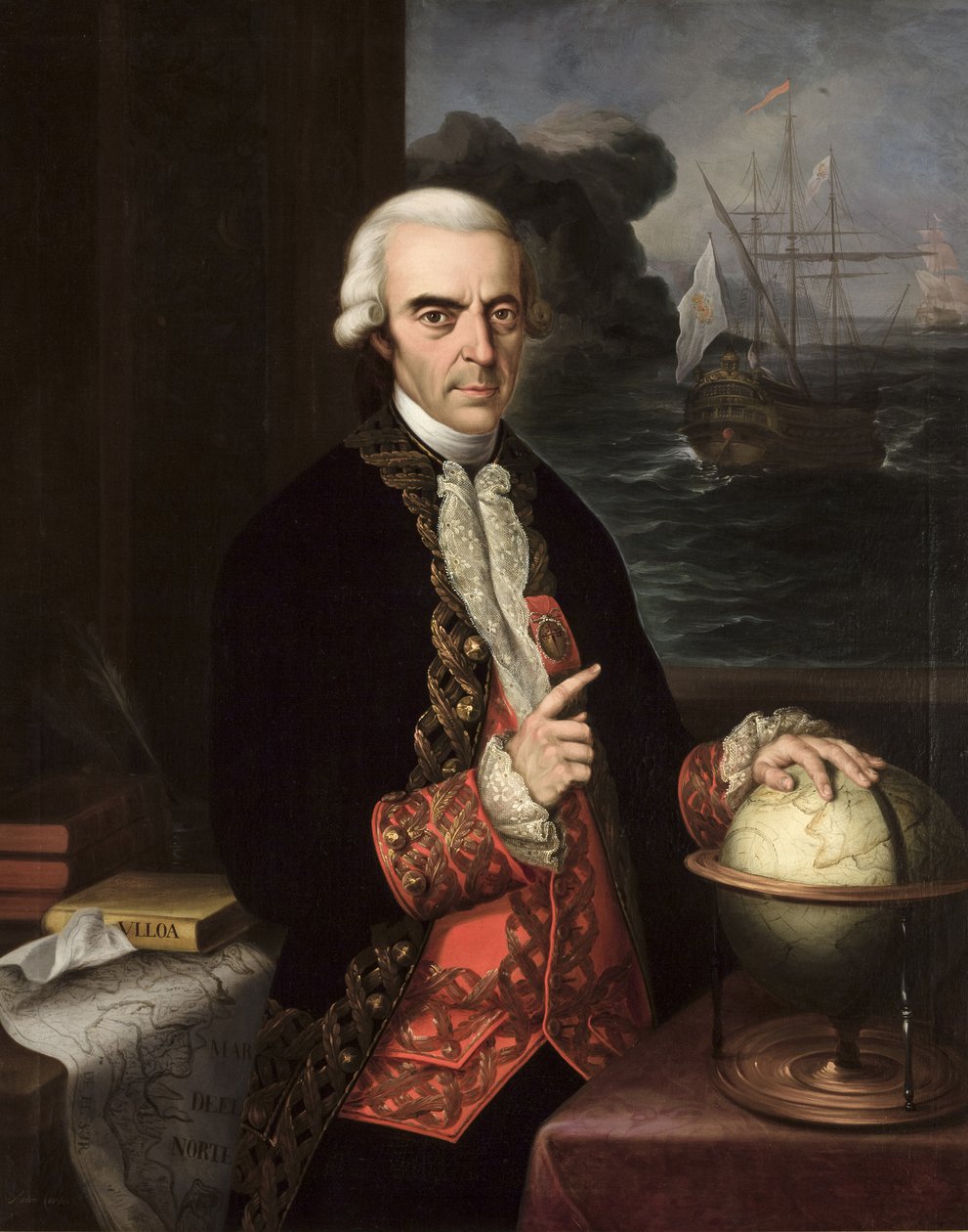 Antonio de Ulloa af Andrés Cortés y Aguilar