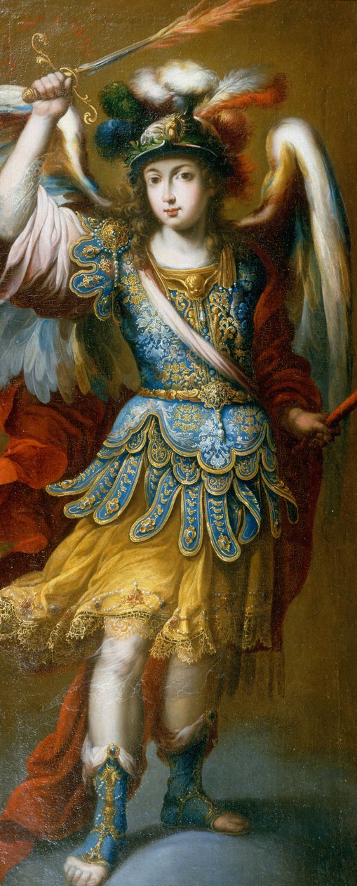 Sankt Michael af Andrés Pérez de Murillo