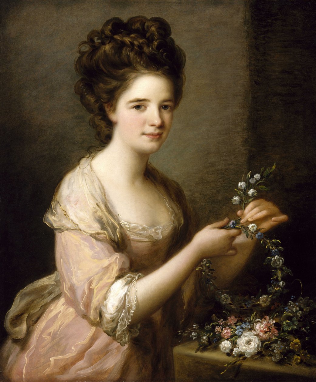 Portræt af Eleanor, grevinde af Lauderdale af Angelica Kauffmann