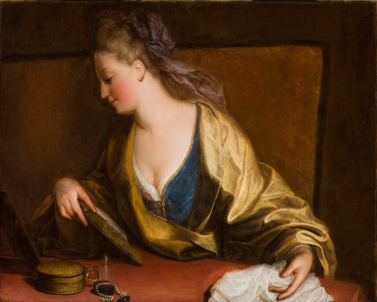 Portræt af Mrs. Siddons af Angelica Kauffmann