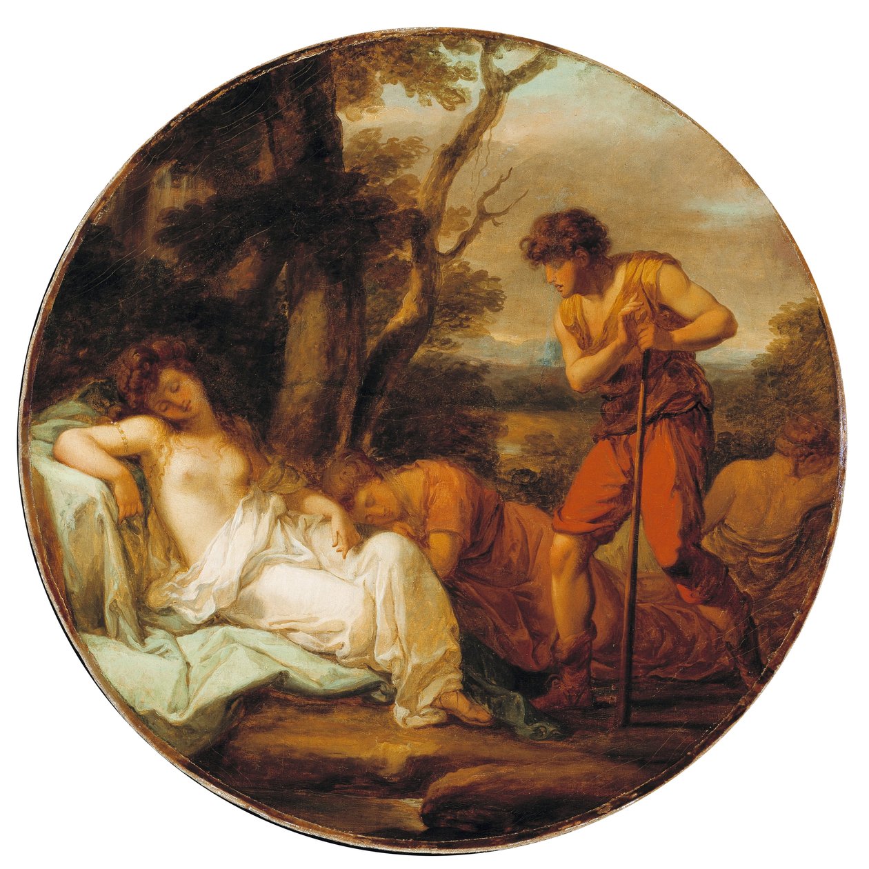 Cymon og Iphigenia af Angelica Kauffmann