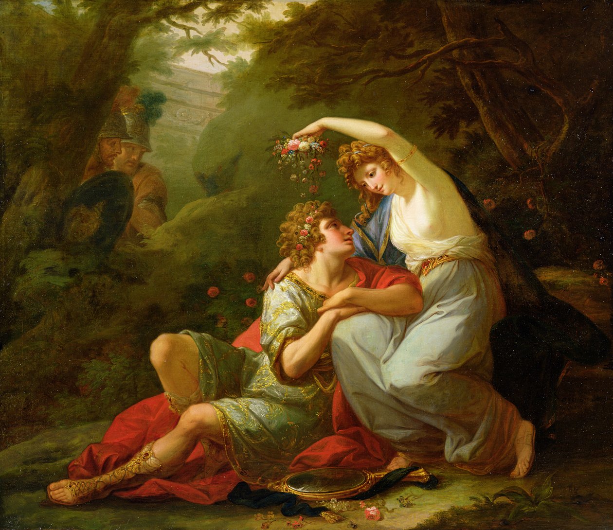 Rinaldo og Armida af Angelica Kauffmann