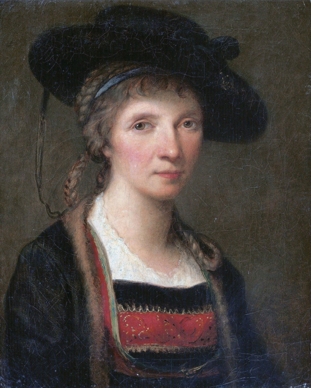 Selvportræt af Angelica Kauffmann