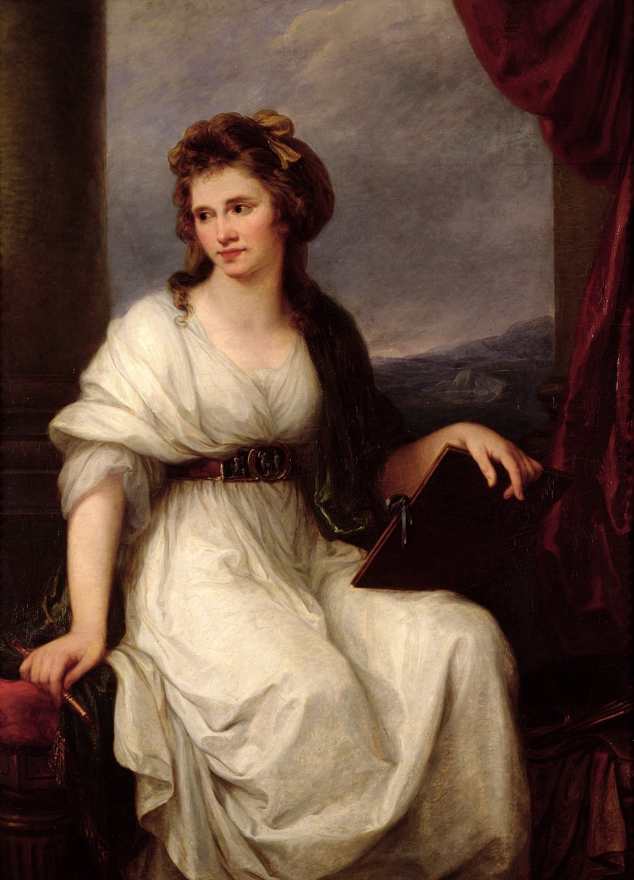 Selvportræt af Angelica Kauffmann