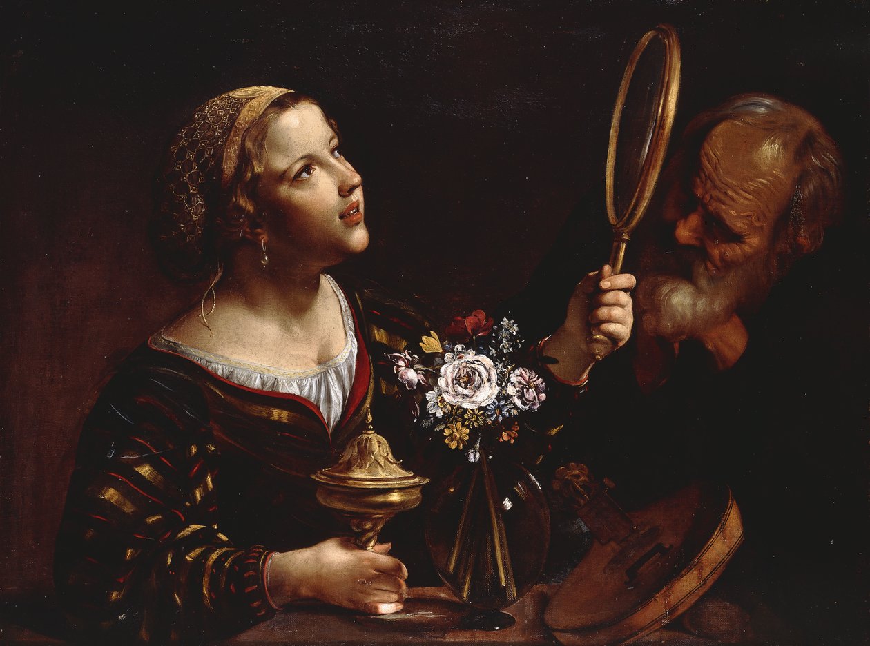 En allegori over sanserne, af Angelo Caroselli