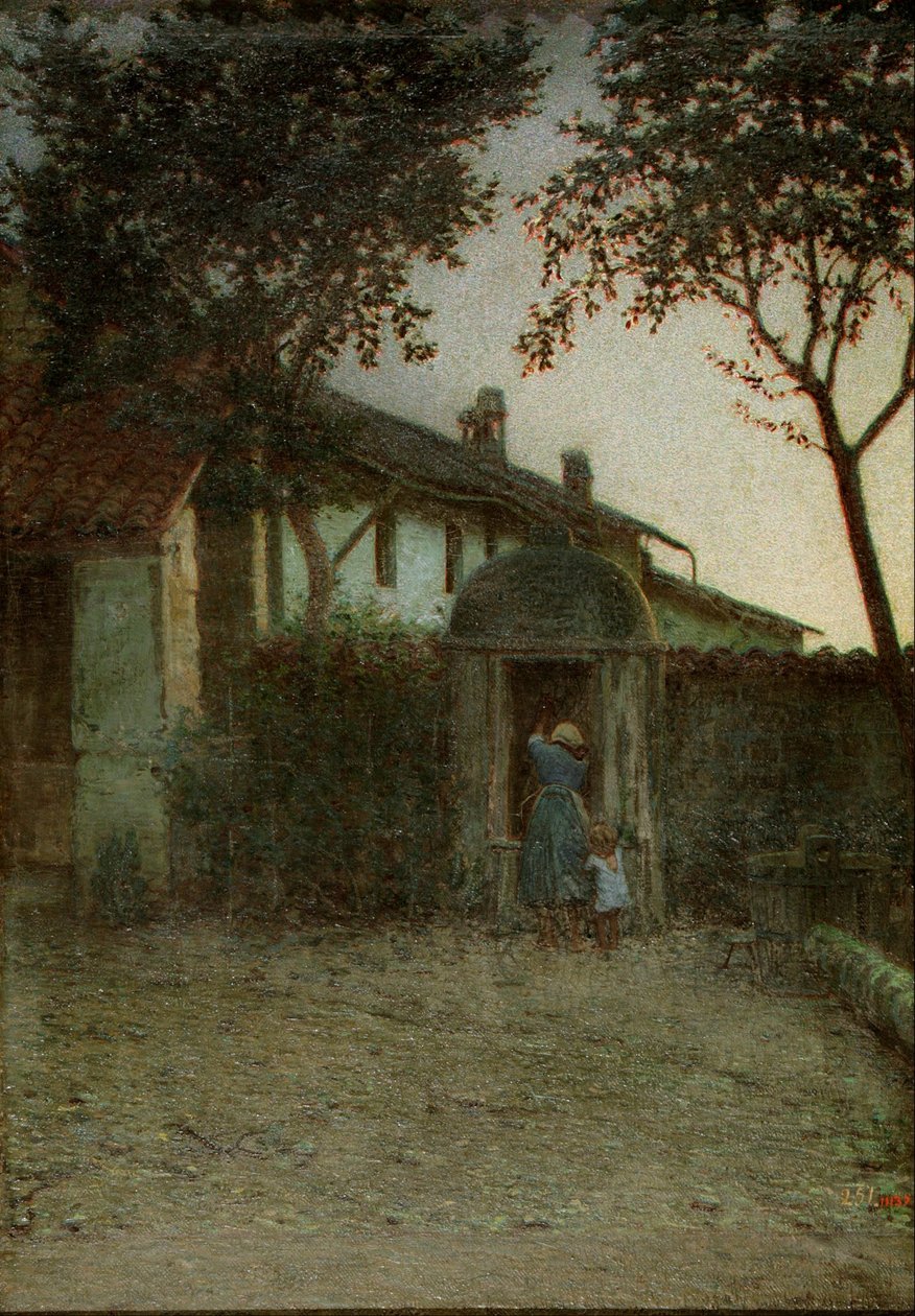 Daggry af Angelo Morbelli