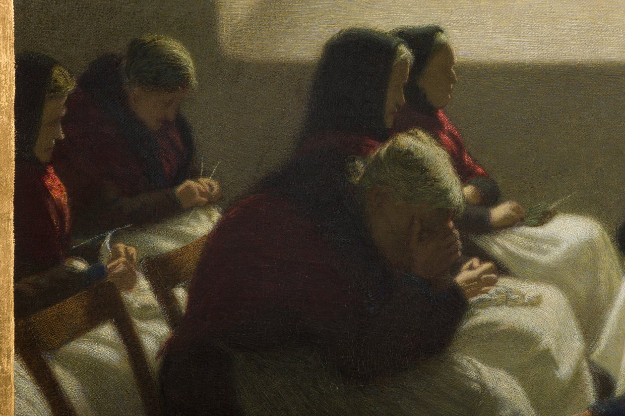Tom stol, 1903 af Angelo Morbelli