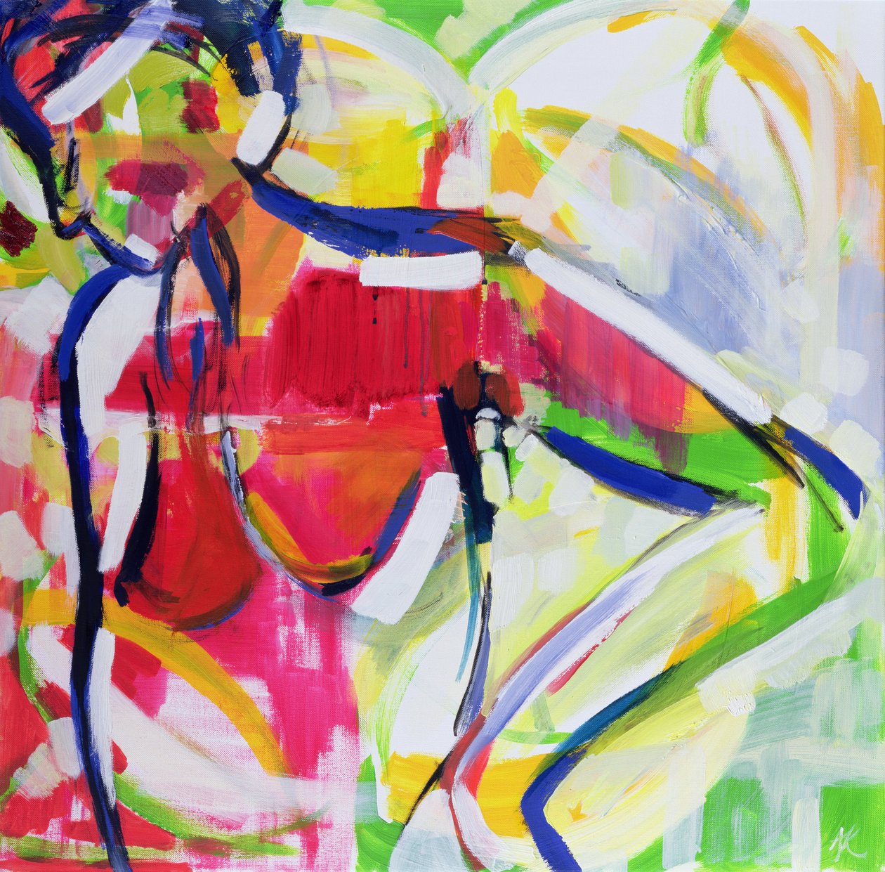 Marokkansk nøgen, 2010 af Angie Kenber