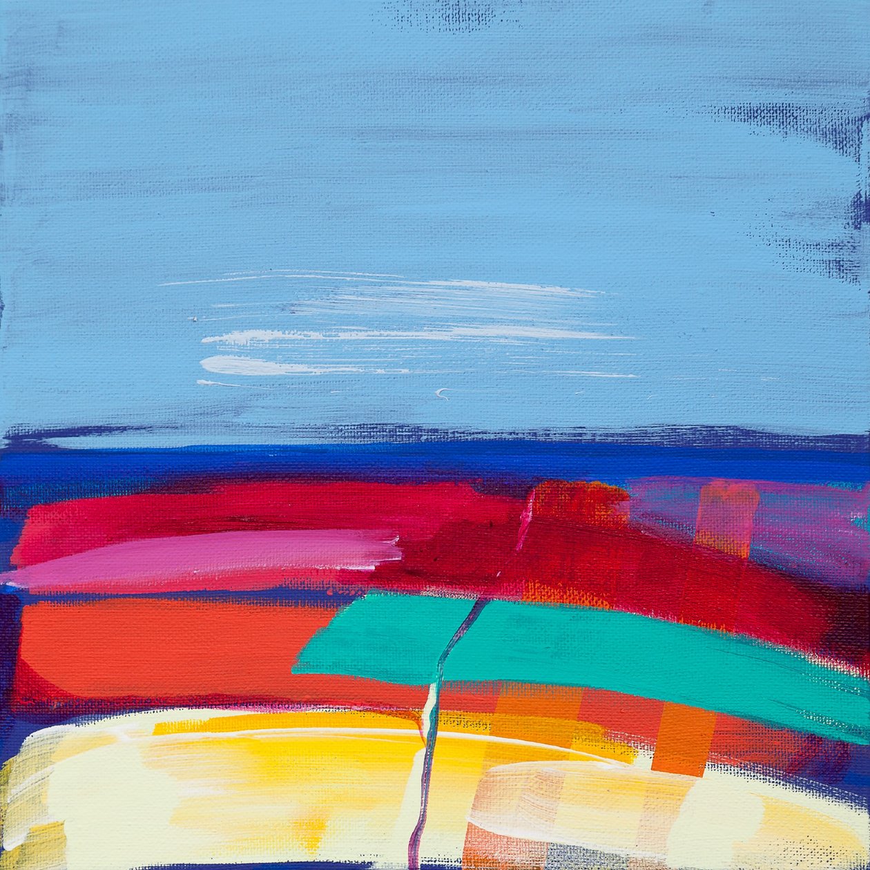 Solskin om vinteren, 2015 af Angie Kenber