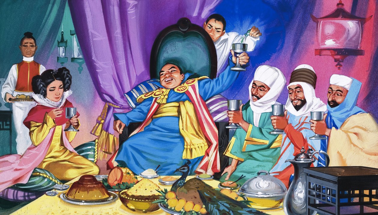 Aladdin og hans vidunderlige lampe af Angus McBride