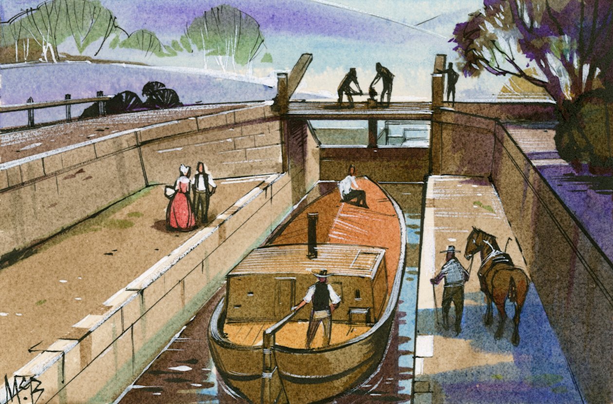Shropshire Union Canal af Angus McBride