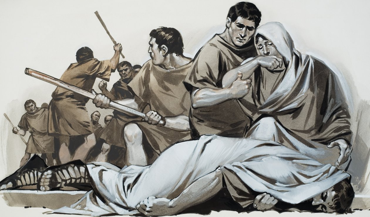 Tiberius Gracchus (gouache på papir) af Angus McBride