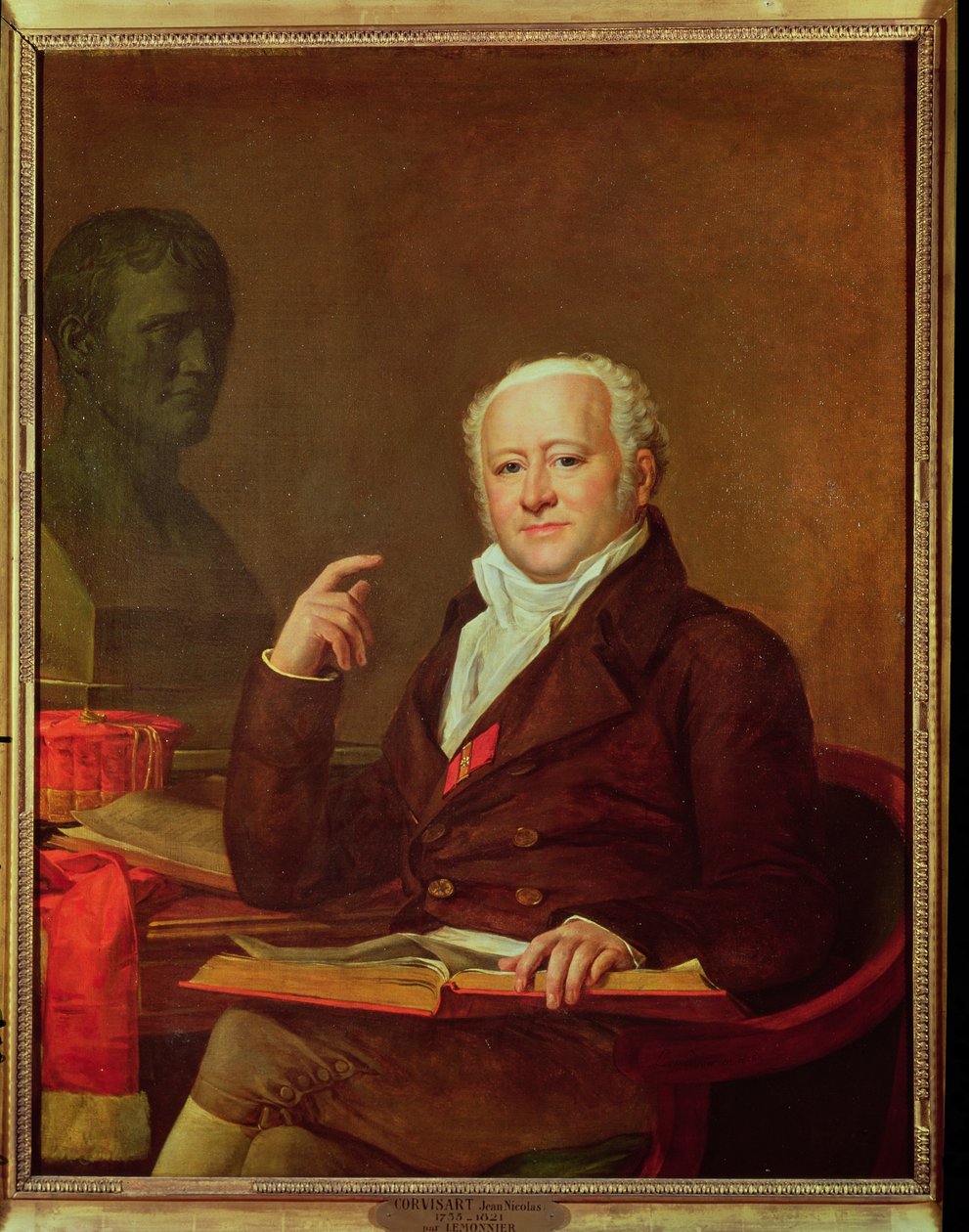 Portræt af Jean Nicolas Corvisart des Marets (1755-1821) 1809 af Anicet Charles Lemonnier