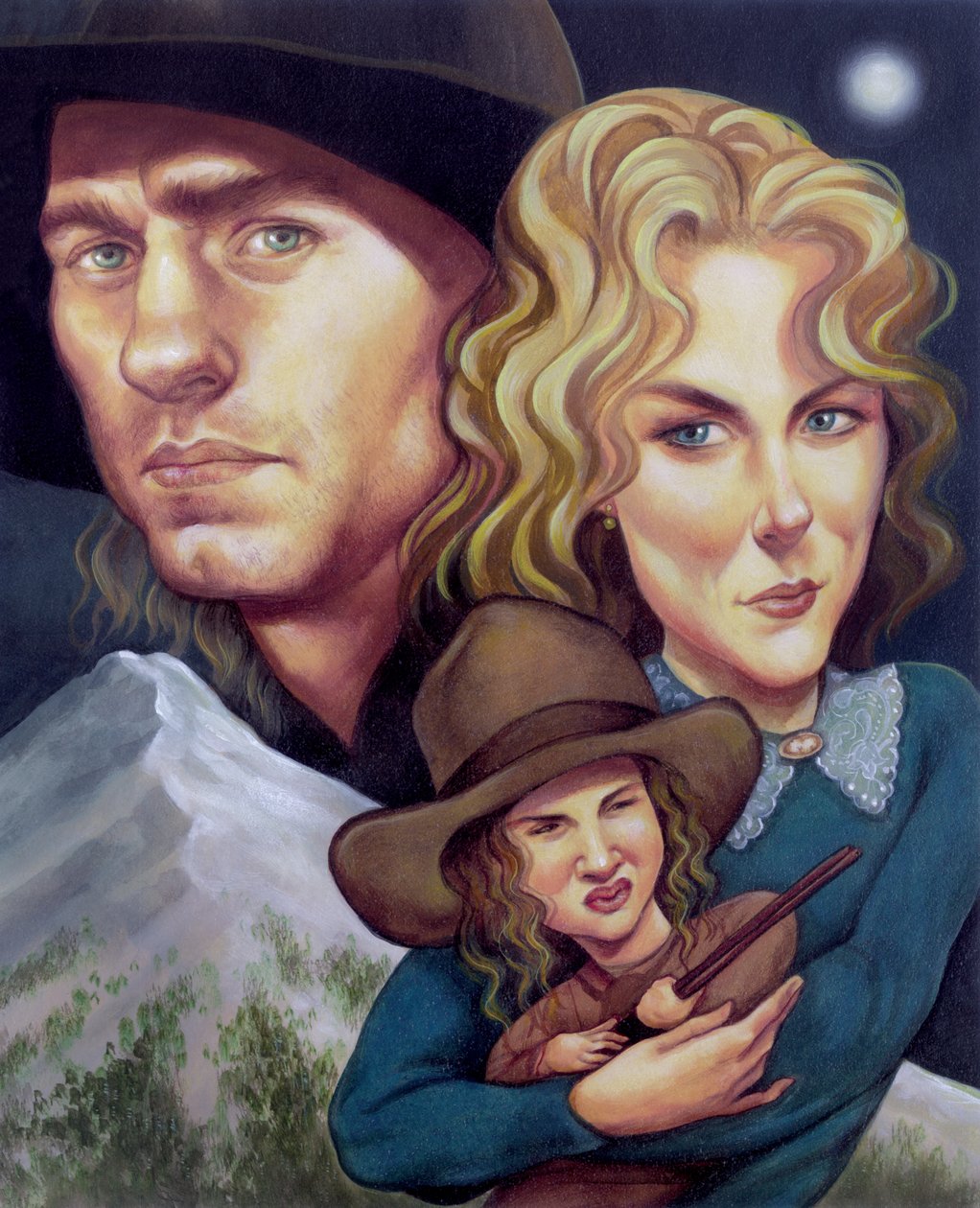Cold Mountain, 2003 (akryl på illustrationsplade) af Anita Kunz