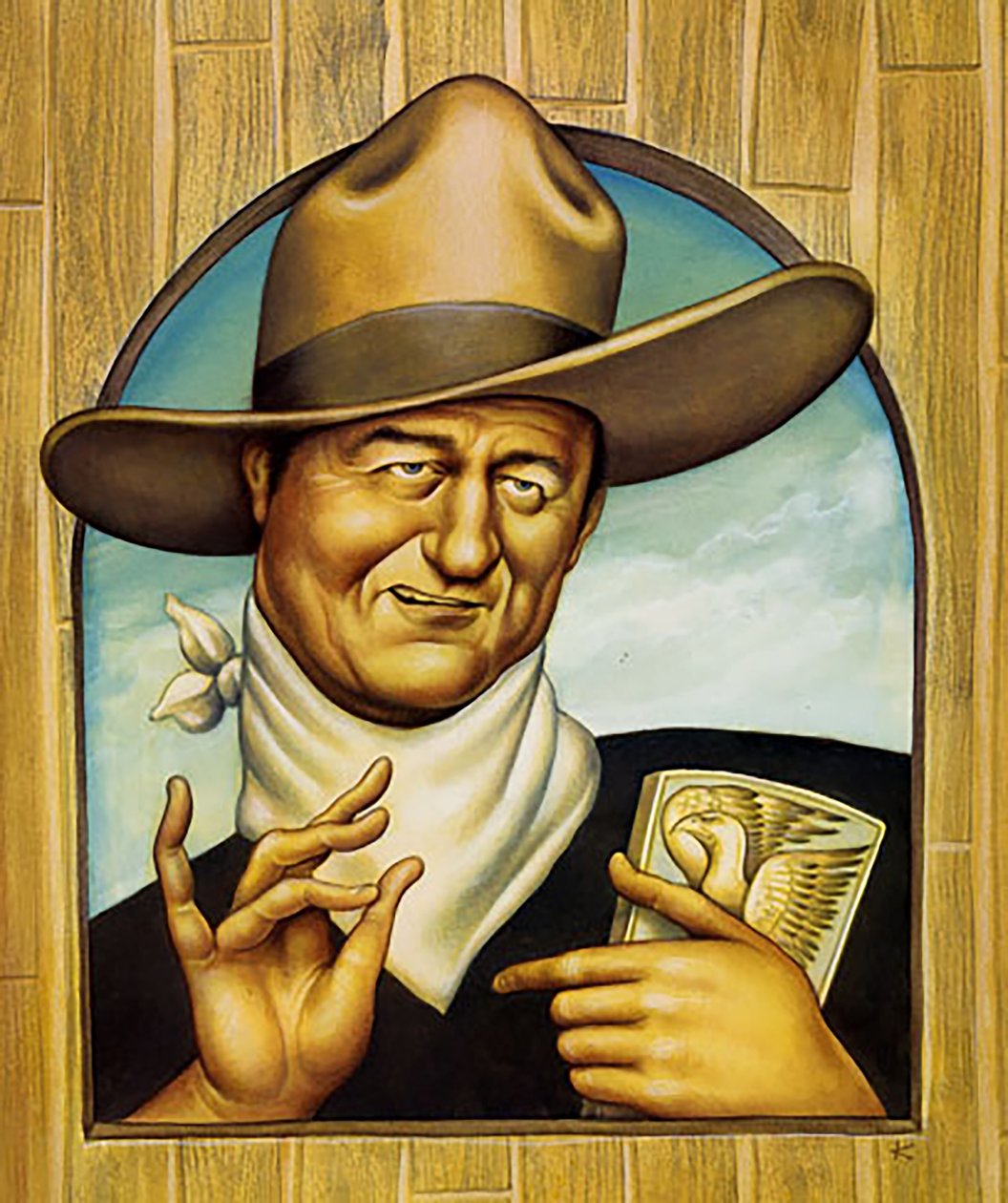 John Wayne af Anita Kunz