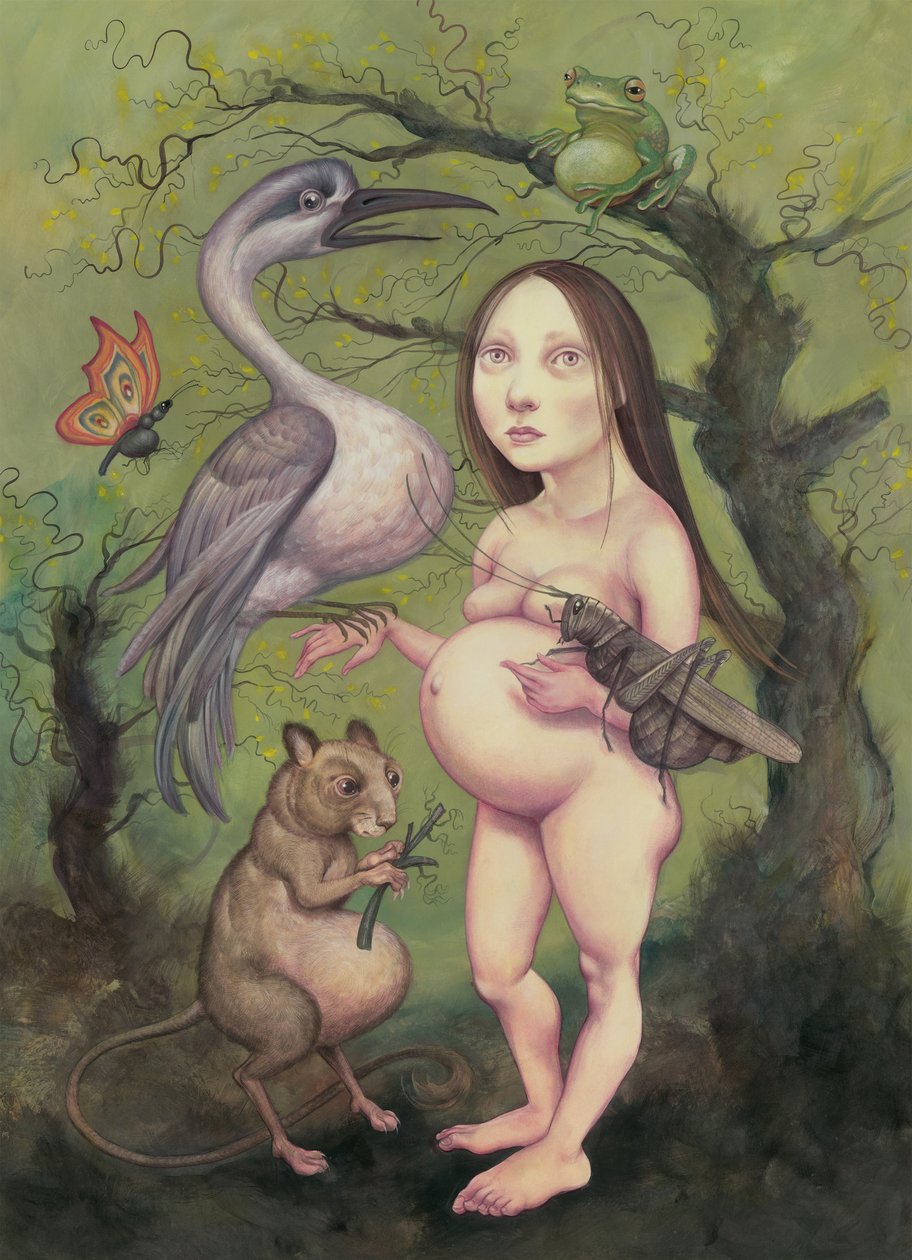 Spring, 2013 (akrylmaling på illustrationsplade) af Anita Kunz