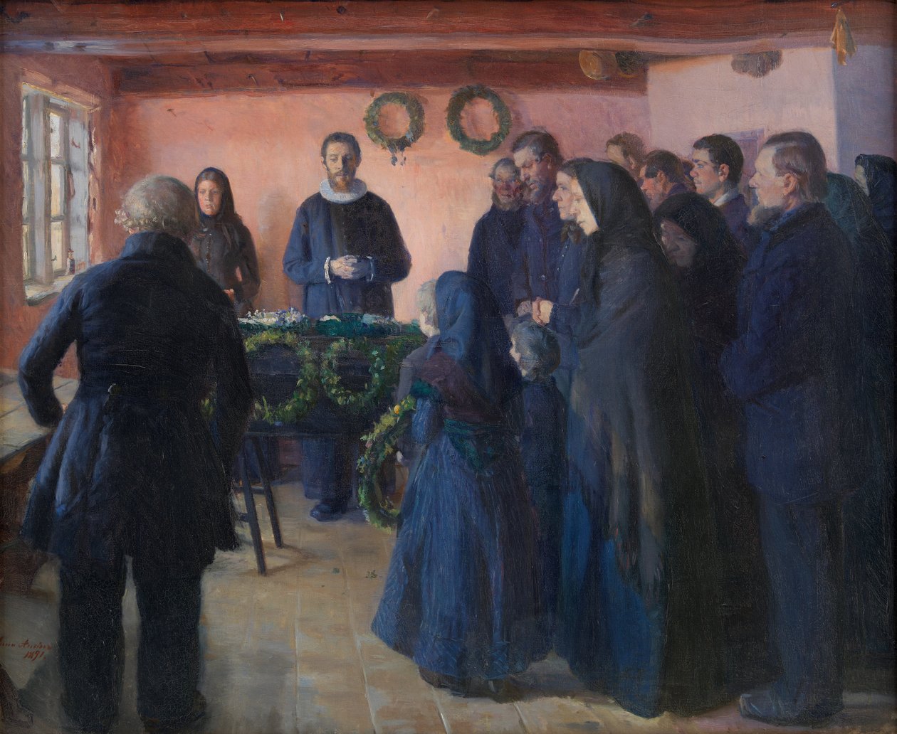 En begravelse af Anna Ancher
