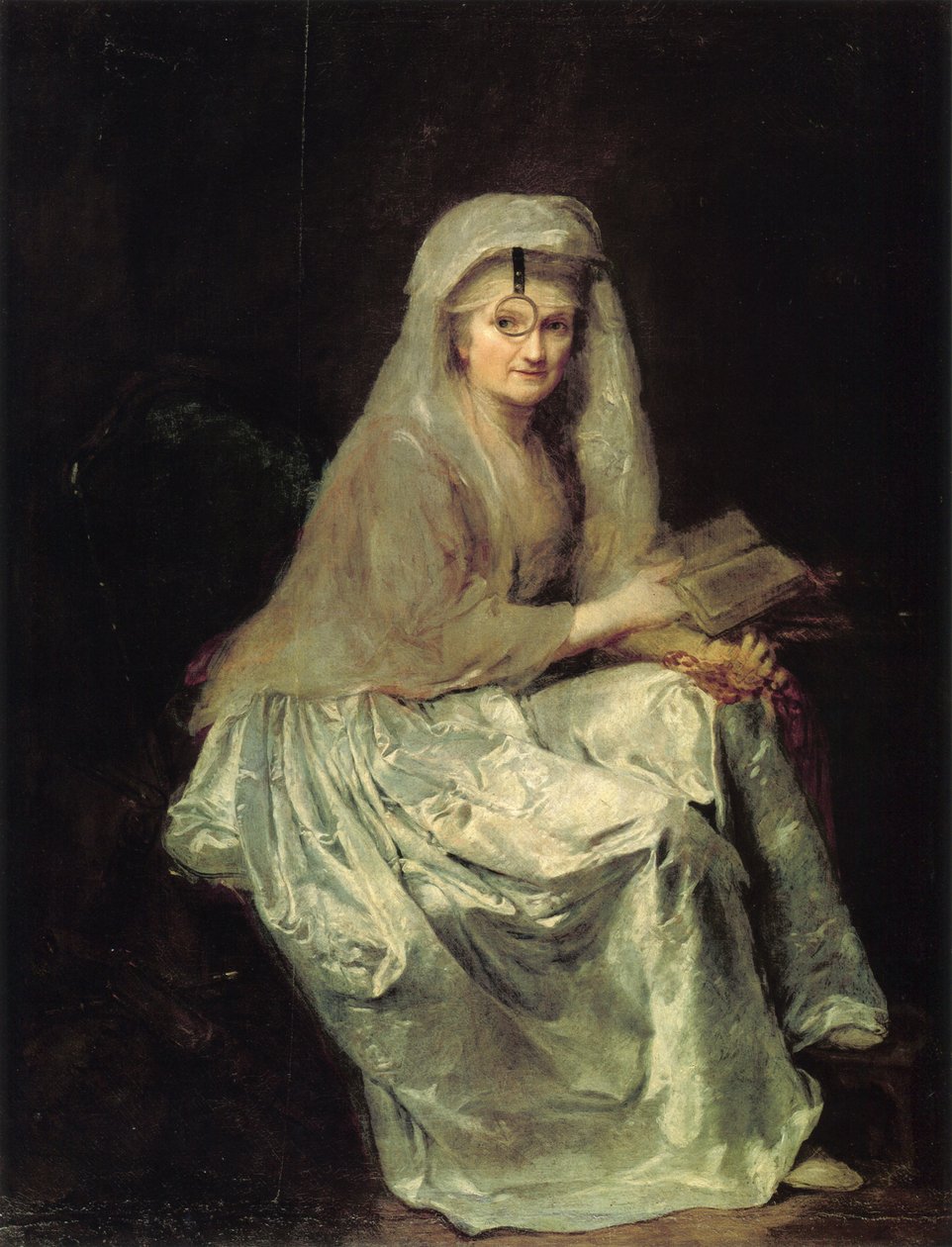 Selvportræt af Anna Dorothea Therbusch