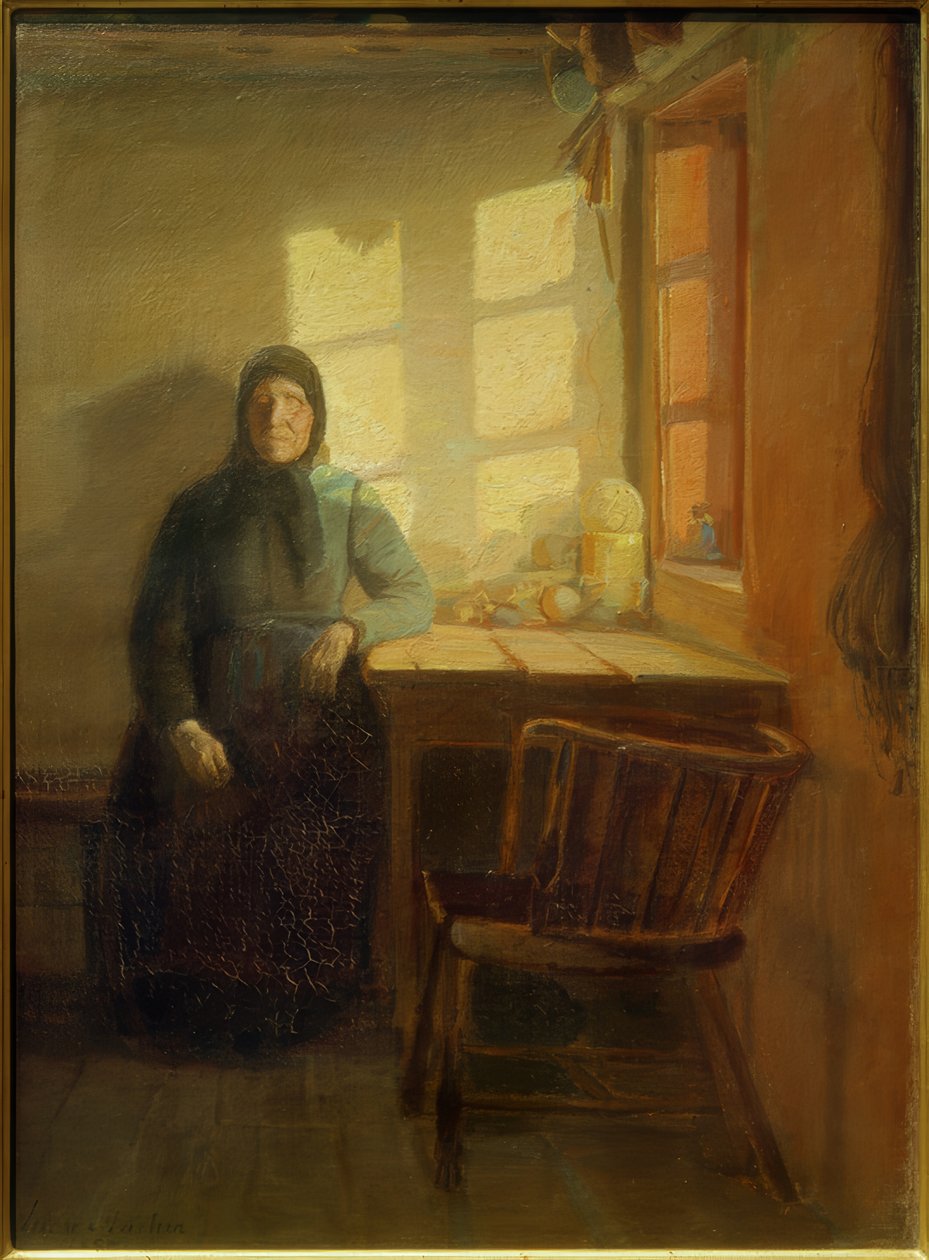 Blind i solskin af Anna Ancher