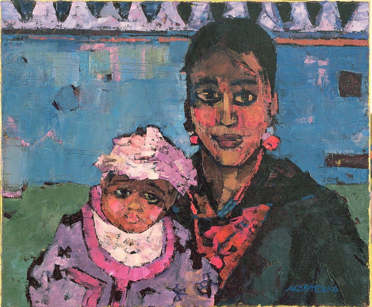 Spansk Moder af Anna Contemporary Artist Kostenko