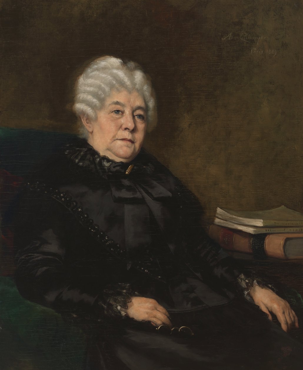 Elizabeth Cady Stanton, 1889. af Anna Elizabeth Klumpke