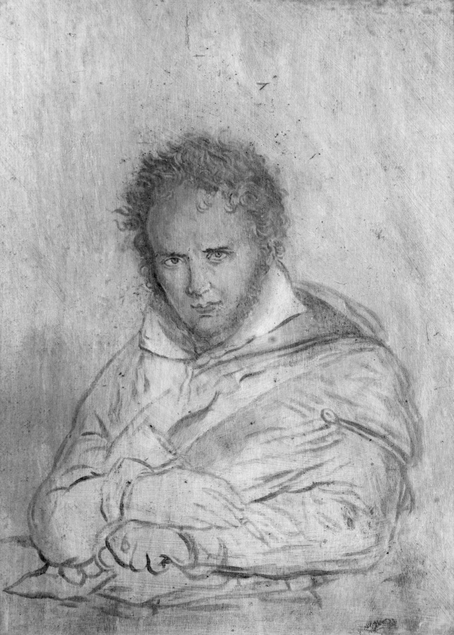 Selvportræt af Anne Louis Girodet de Roucy Trioson